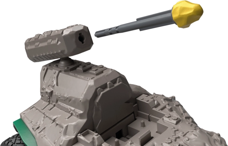 Otočný launcher s projektily