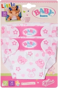 BABY born Plenky pro panenky 36 cm - 2 ks