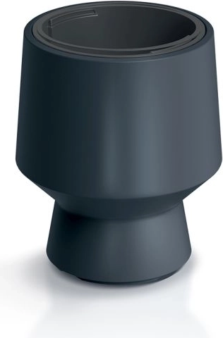 Květináč s vložkou 27 cm, antracit