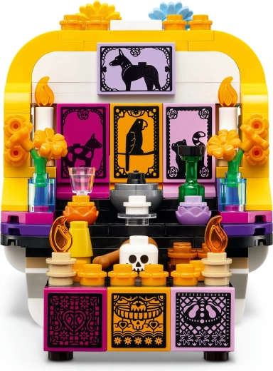 Barevné detaily Día de los Muertos
