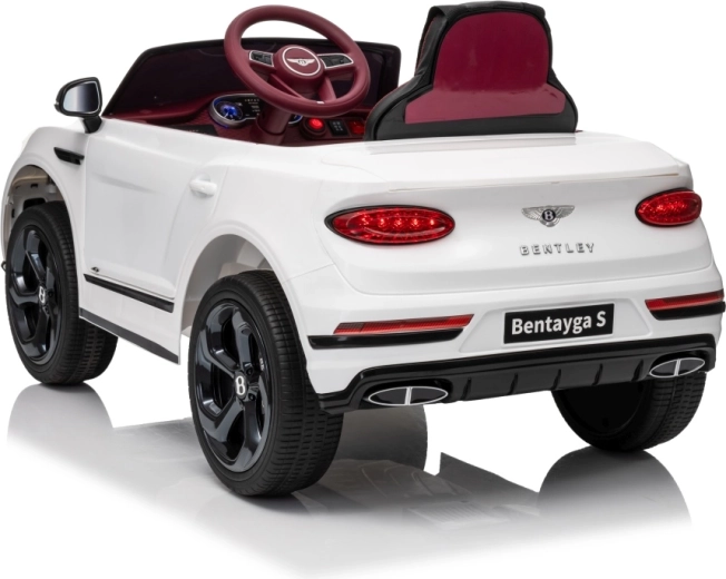 Elektrické autíčko BENTLEY Bentayga S – bílé
