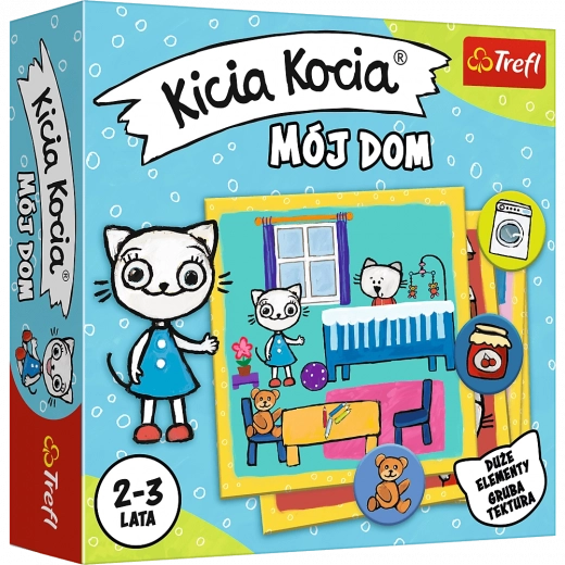 Karetní hra Kocour Kicia Můj dům pro děti