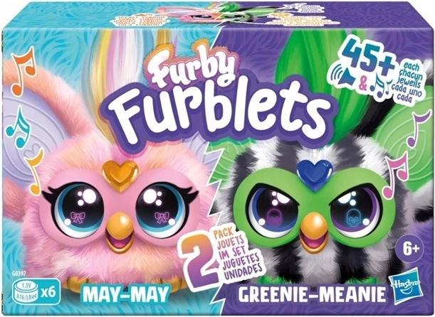 Hasbro Furby furblets dvojbalení interaktivních mini kamarádů