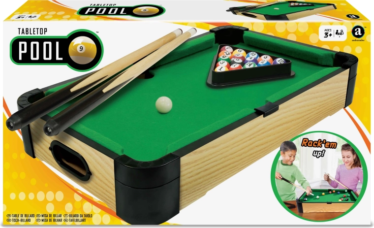 Stolní kulečník 40 cm – kompaktní billiard pro děti i dospělé