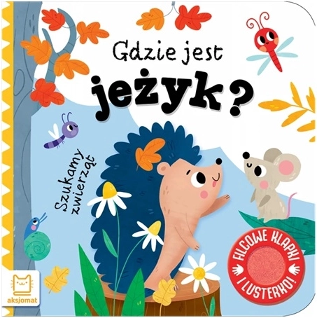 Szukamy zwierząt: kde je ježek? Interaktivní leporelo s plstěnými okénky