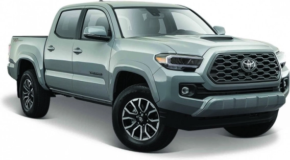 Model auta TOYOTA Tacoma TRD 2023 1:24 šedý