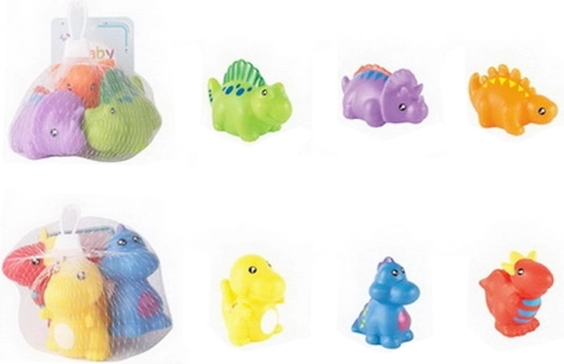 Koupací hračka dinosauři – gumový set do vody