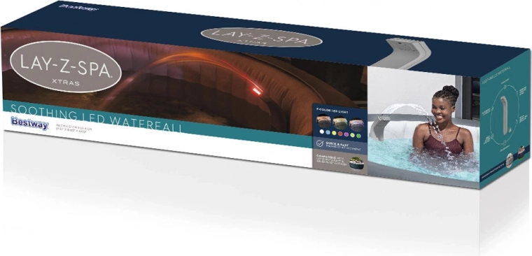 7barevné LED světlo s auto‑off