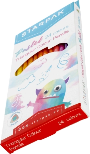 24 jemných pastelových odstínů