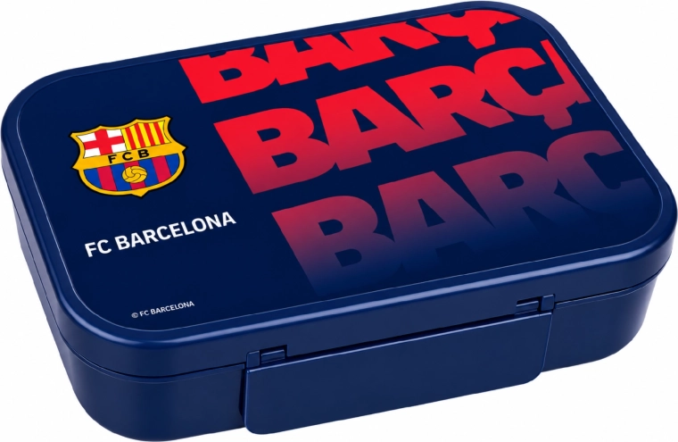 Tříkomorový svačinový box FC Barcelona
