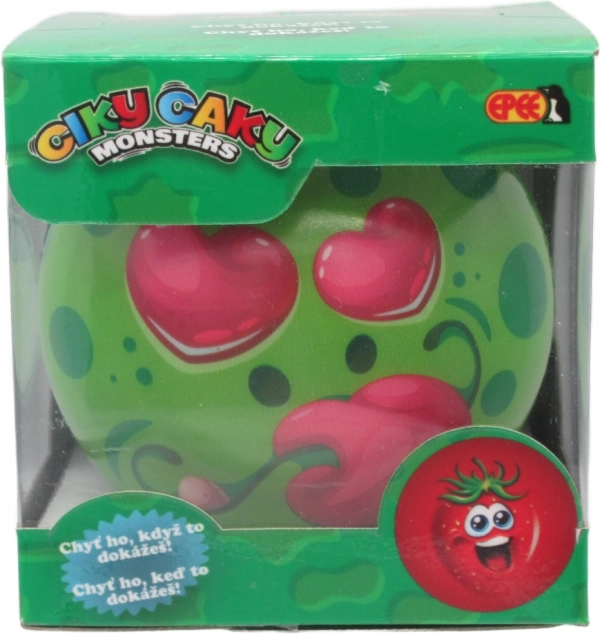Ciky Caky Monsters zábavný míč – Zelený