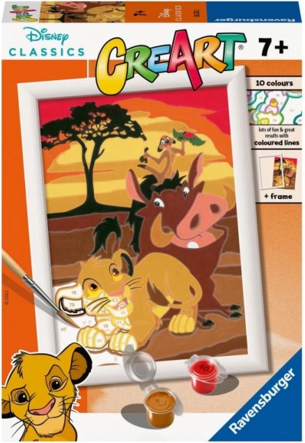CreArt Disney: Lví král – malování podle čísel