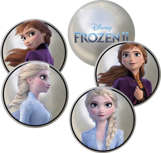 Disney míček s motivem princezen 10 cm (display 12 ks)