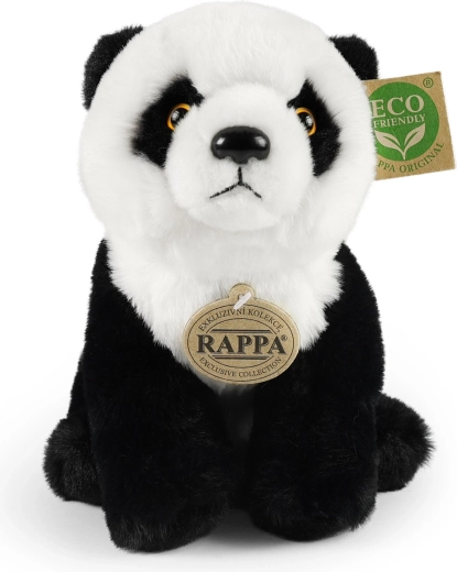 Rappa plyšová sedící panda 23 cm Soft Collection Eco-Friendly