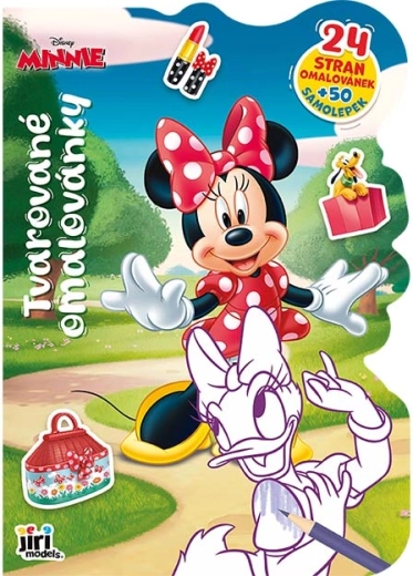 Tvarované omalovánky Minnie