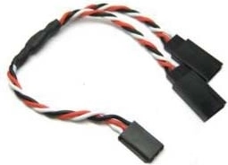 Y rozbočovací kabel pro servo Futaba 90 cm (kroucený) - 1 kus