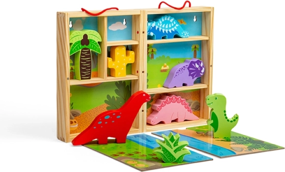 Dinosauří krabička na hraní od Bigjigs Toys