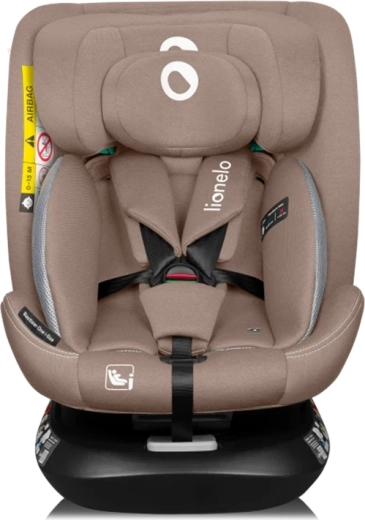 Lionelo Bastiaan One i-Size otočná autosedačka 40–150 cm, Beige Sand