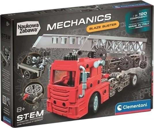 Clementoni laboratoř mechaniky hasičské auto