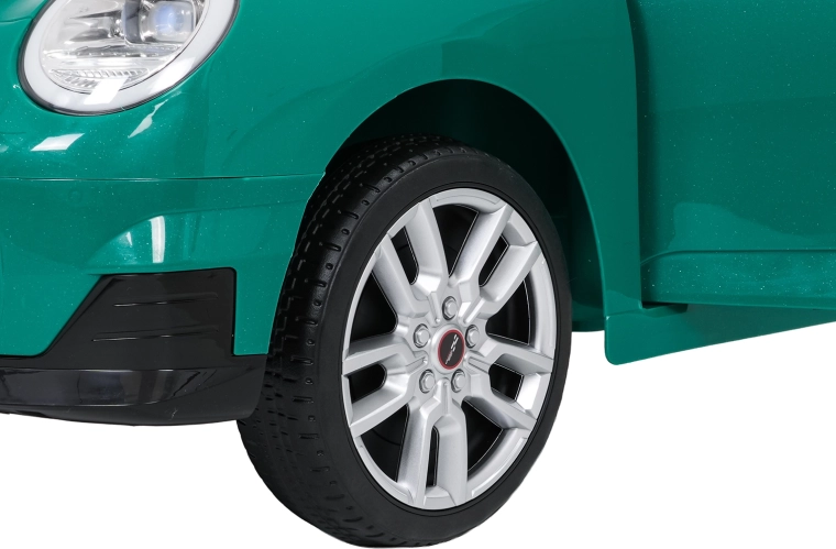 Měkká EVA kola a zadní odpružení