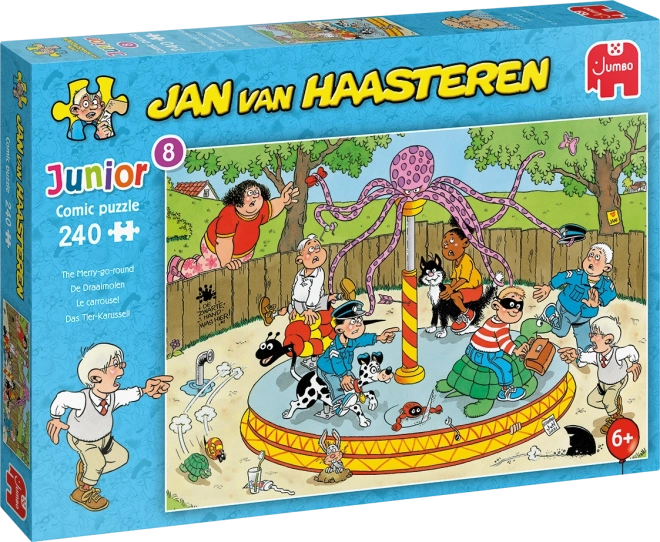Puzzle JUMBO Jan van Haasteren Junior: Kolotoč 240 dílků