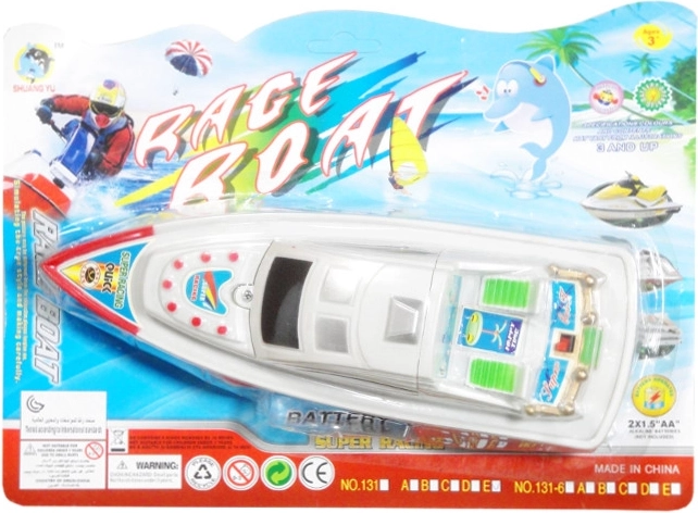 Plastová motorová loďka pro děti