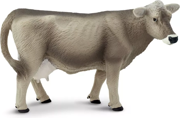 Safari Ltd. figurka švýcarská hnědá kráva - 1 kus