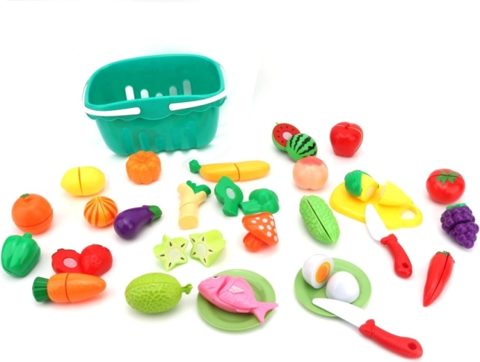 Krájecí potraviny pro realistickou hru