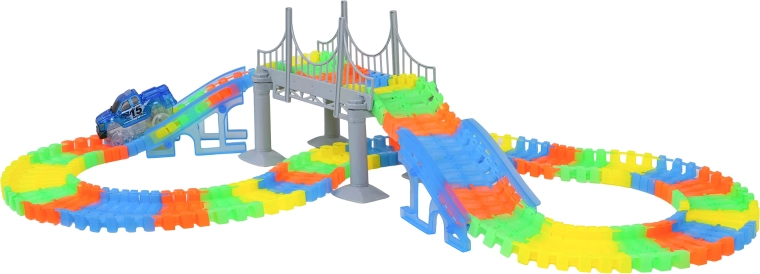 Flexibilní, libovolně tvarovatelná trať