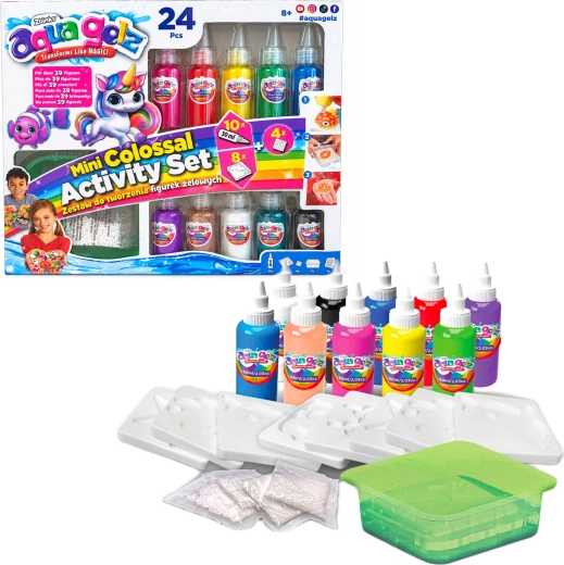 Kreativní sada Aqua Gelz Mini Colossal pro tvorbu gelových figurek