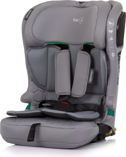 Autosedačka i-Size 76–150 cm s Isofix CHIPOLINO Lux X – Granite