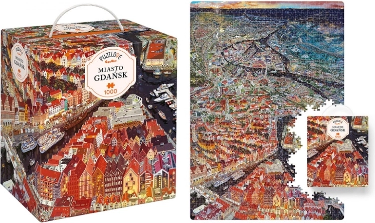 CzuCzu Puzzlove město Gdaňsk 1000 dílků
