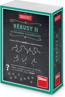 Dino rébusy II – karetní hra pro bystré hlavy