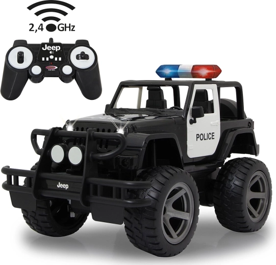 RC Jeep Wrangler Police s dálkovým ovládáním