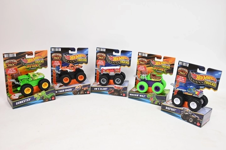 Hot Wheels monster truck – robustní autíčko s velkými koly (JMK92)