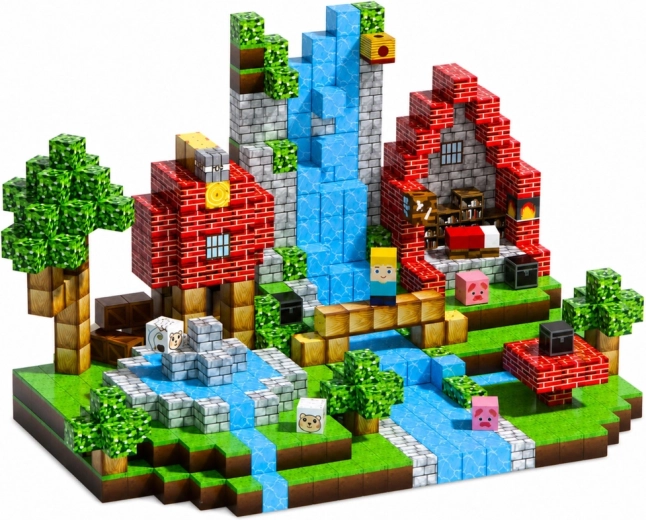 Pixelový fantasy motiv pro kreativní scénky