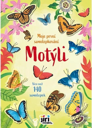 Moje první samolepkování motýli