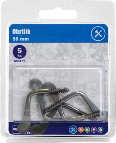 Obrtlík 50 mm lesklý (5 ks)