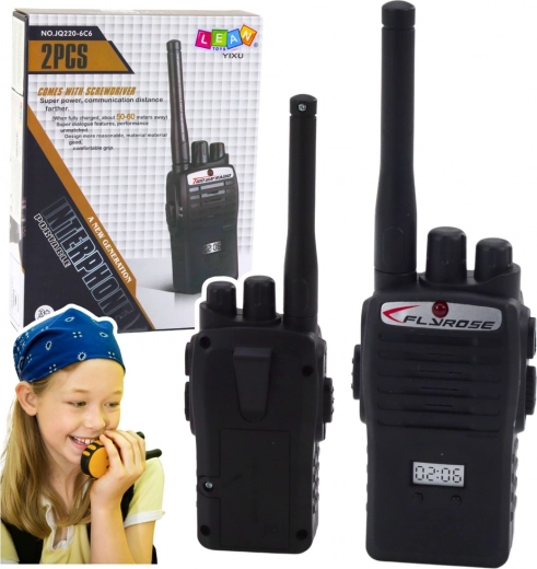 Sada Walkie Talkie pro děti s dosahem 50-60 m