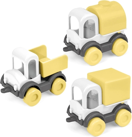 Wader kid cars trio slunečné ráno – sada 3 autíček (10 cm)