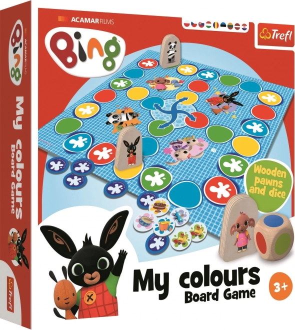 Rodinná hra pro děti My Colours Bing od Trefl