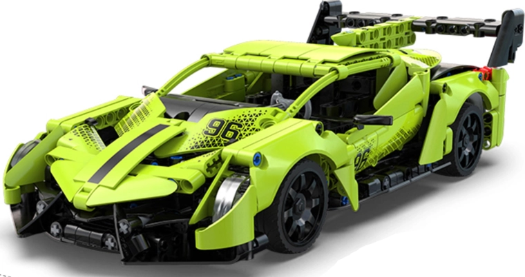 416 dílků a detailní sportovní design