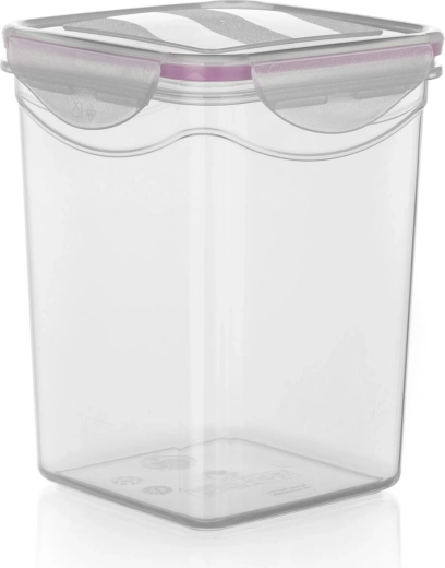Hermetická čtvercová dóza LARA 1,8 l