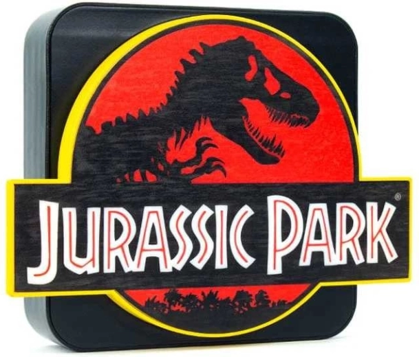 3D LED lampa Jurský park - 1 kus