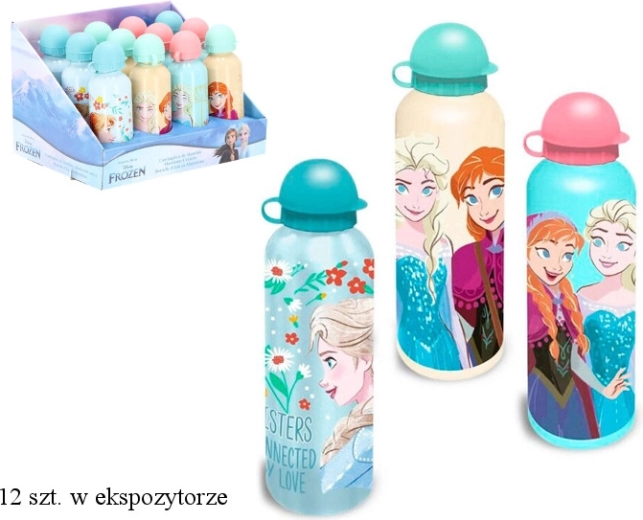 Hliníková láhev na pití 500 ml s pohádkovým potiskem