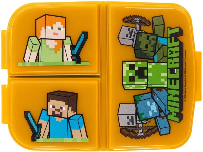 Dělený prostor pro přehlednou svačinu