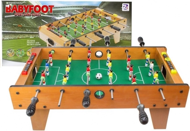 Stolní fotbálek 70 cm – dřevěný stolní fotbal