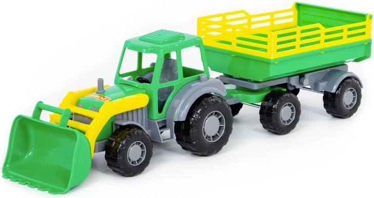 Traktor Majster s nakladačem