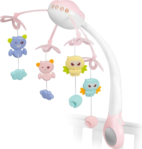 Rotující hračky pro rozvoj smyslů