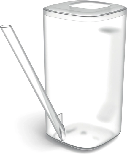Zalévací konvička Tubi 1,6 l transparentní